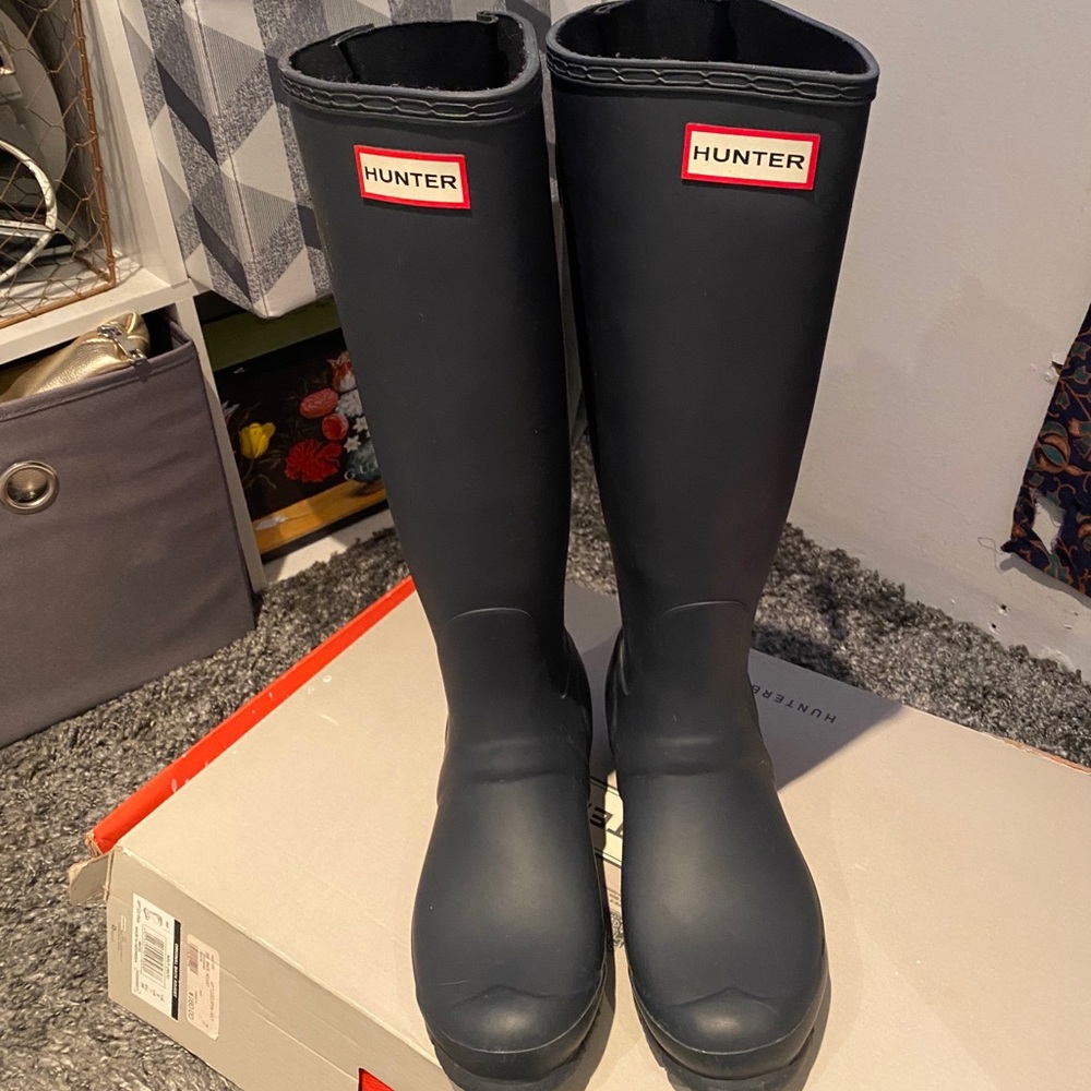 Hunter rain boots